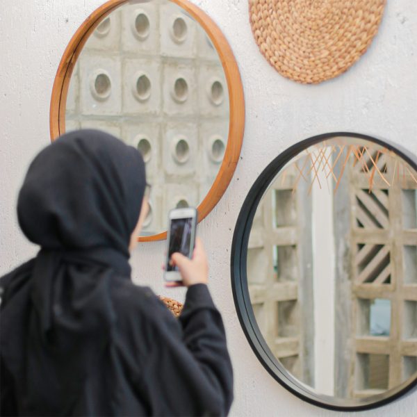 Wooden Mirror